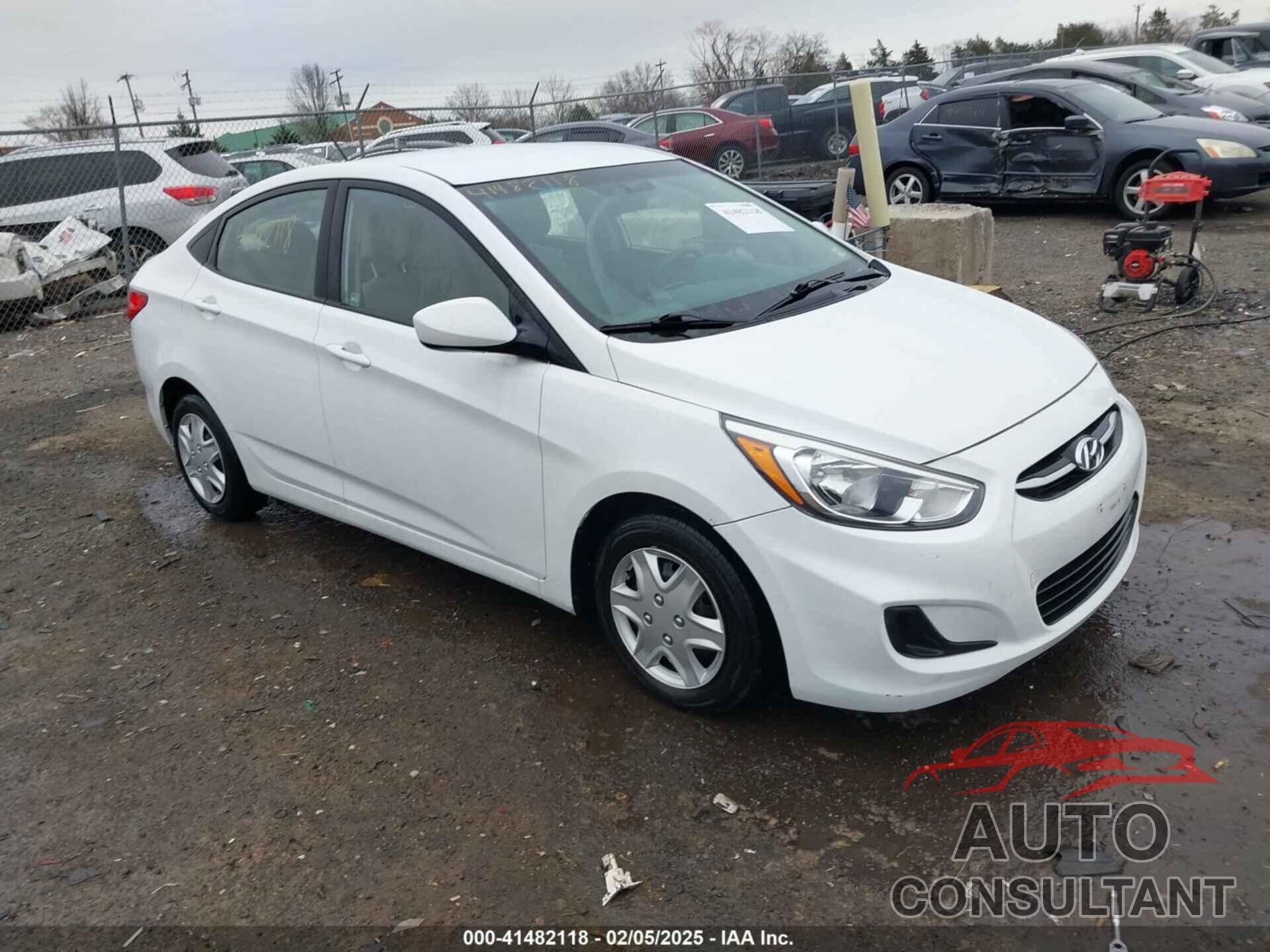 HYUNDAI ACCENT 2016 - KMHCT4AEXGU102894