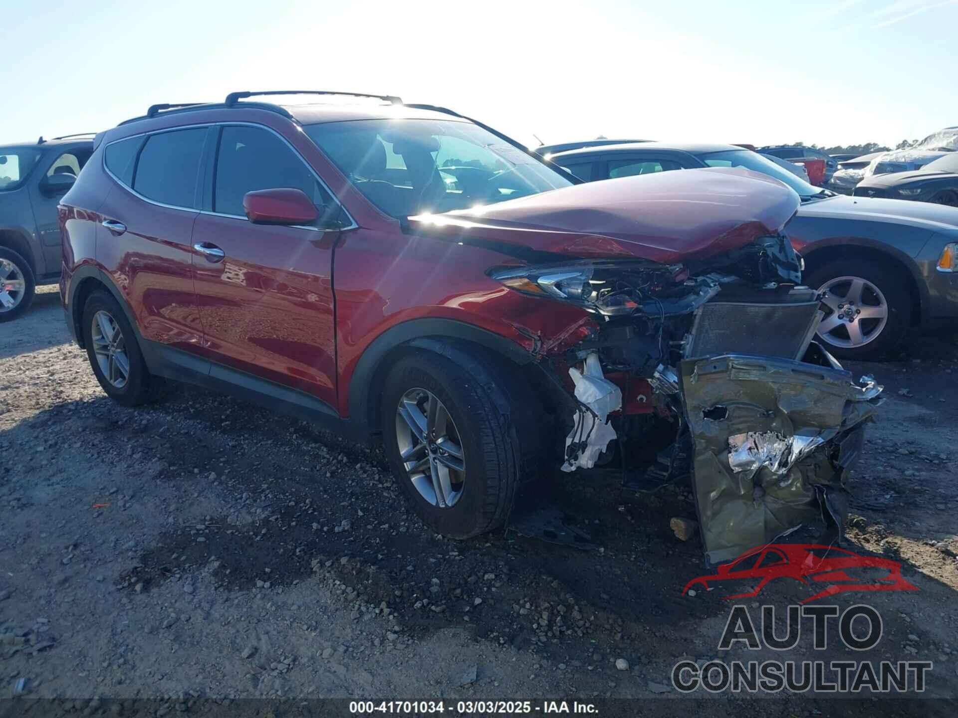 HYUNDAI SANTA FE SPORT 2017 - 5XYZU3LB6HG381191