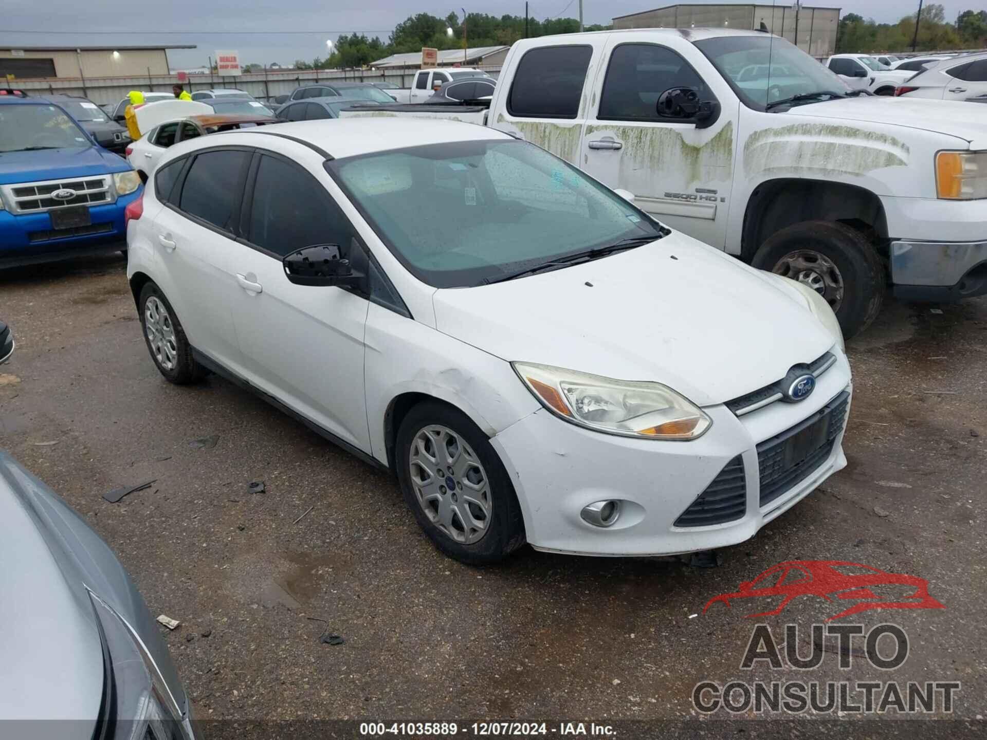 FORD FOCUS 2012 - 1FAHP3K28CL312431