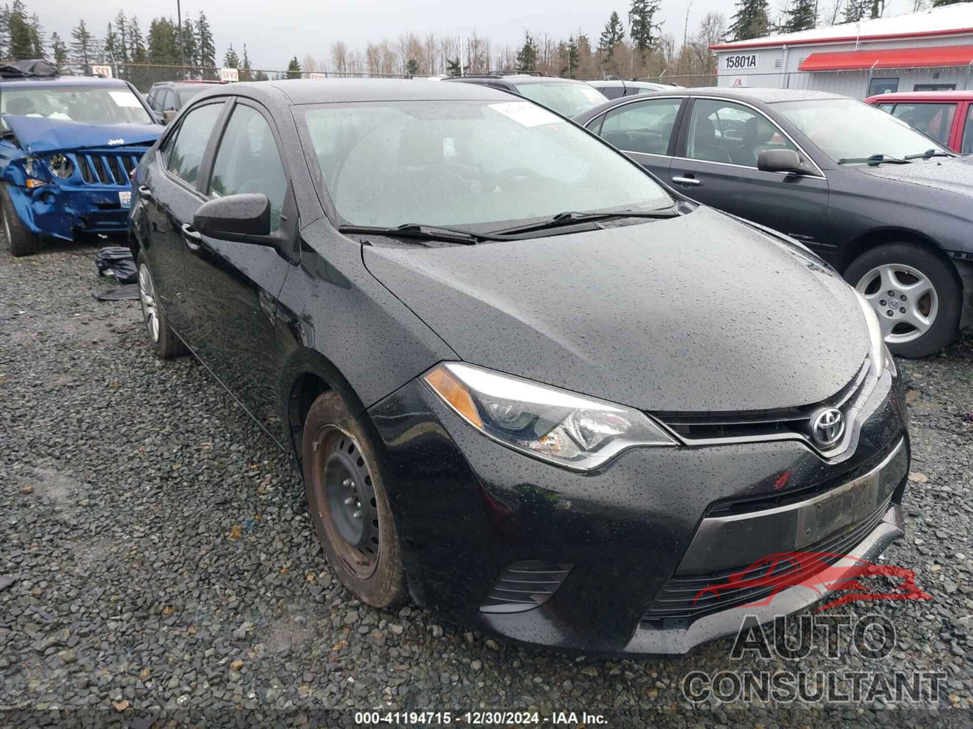 TOYOTA COROLLA 2015 - 2T1BURHE5FC284886