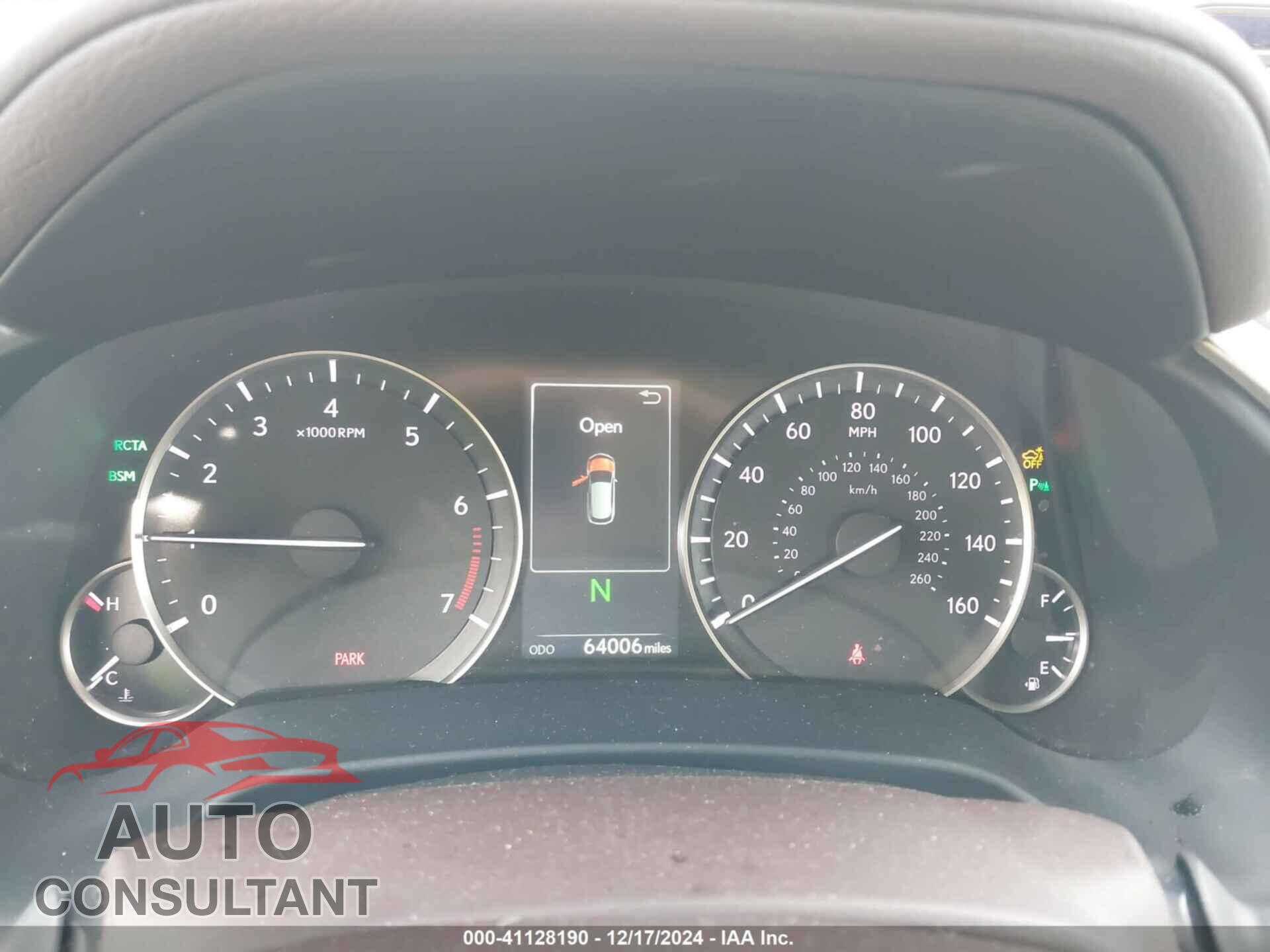 LEXUS RX 2019 - 2T2BZMCA8KC202468