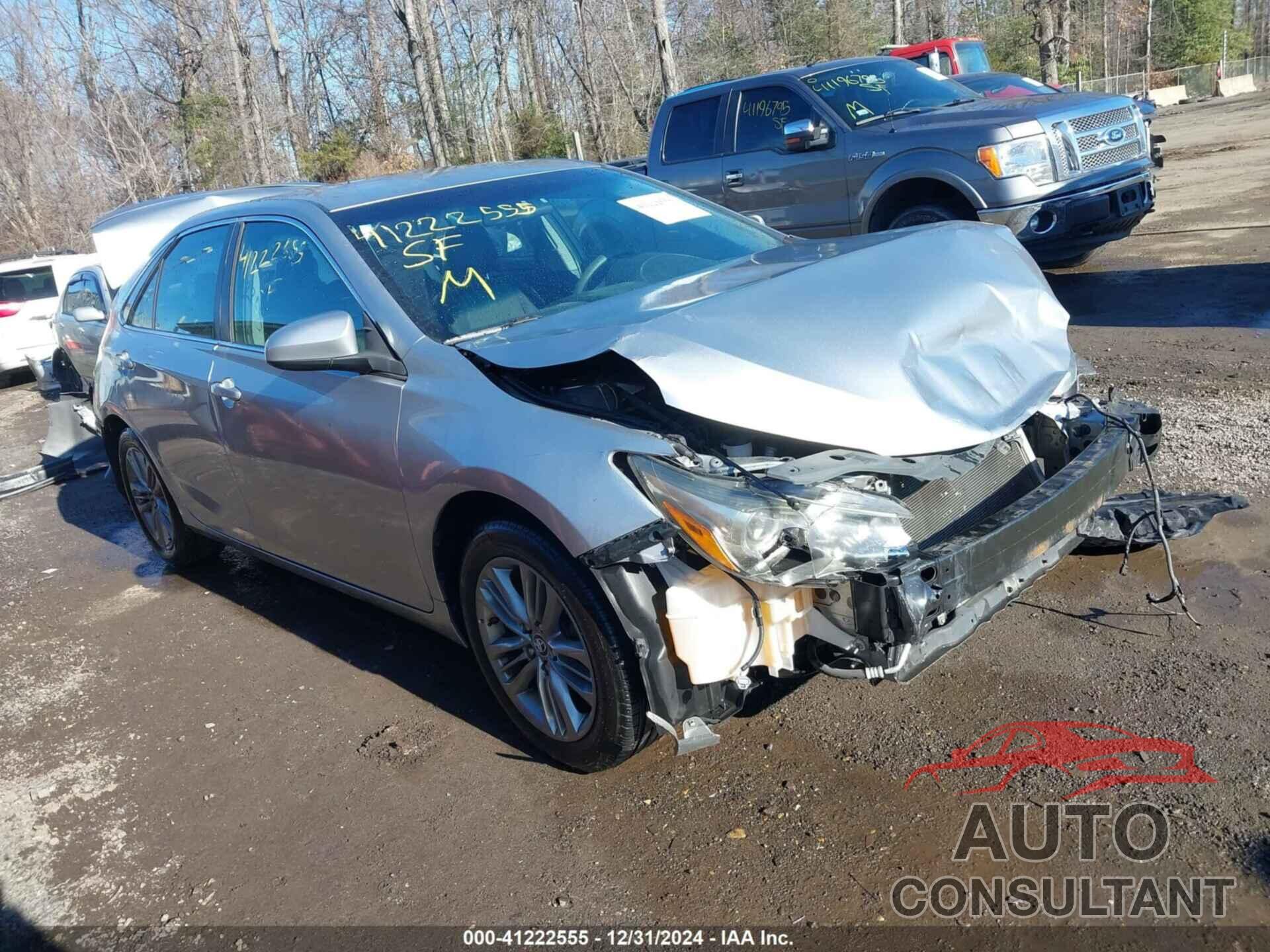 TOYOTA CAMRY 2016 - 4T1BF1FK7GU527022