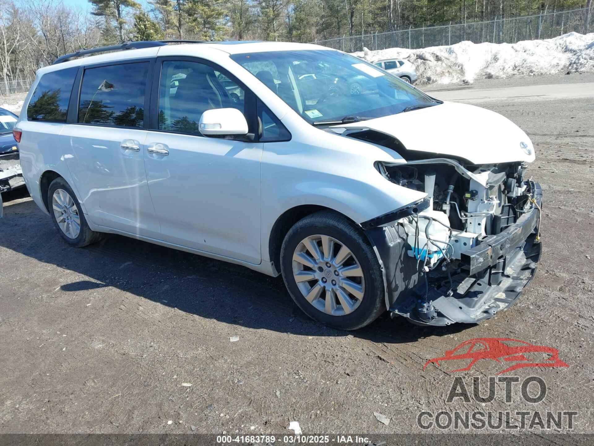 TOYOTA SIENNA 2015 - 5TDDK3DC2FS119465