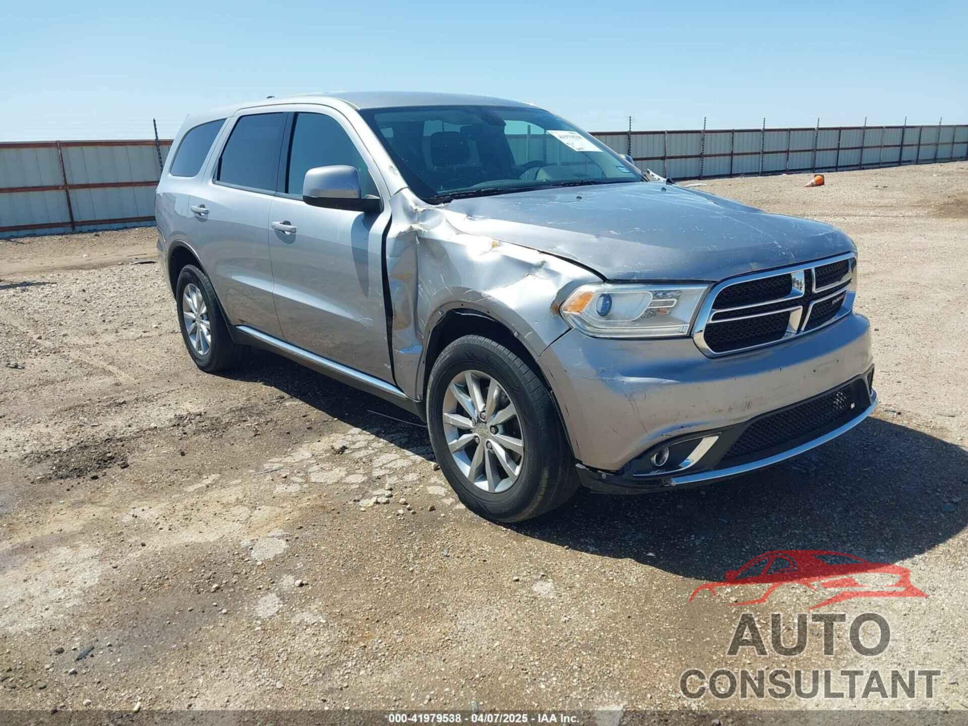 DODGE DURANGO 2017 - 1C4RDJAG6HC652998