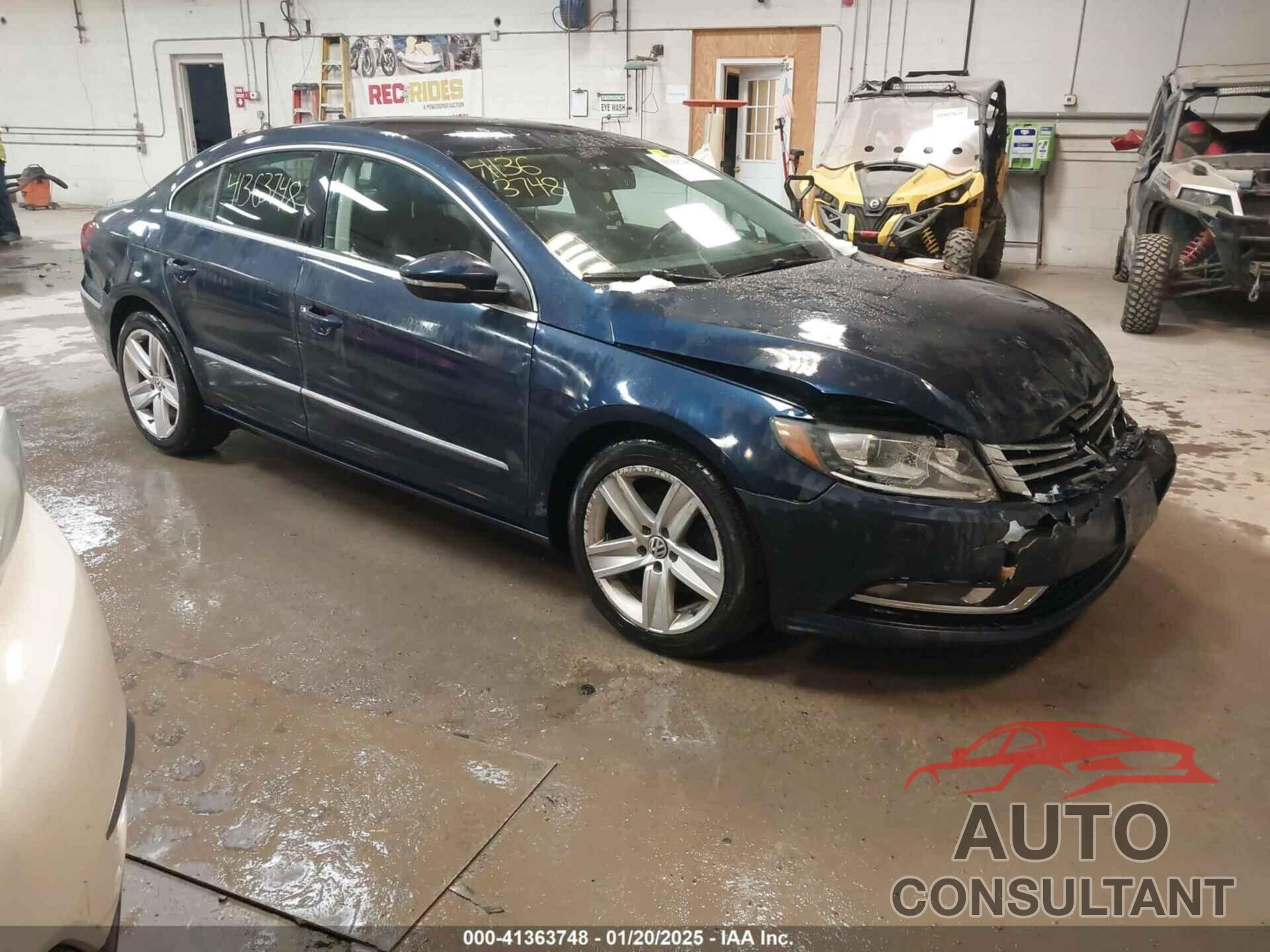 VOLKSWAGEN CC 2013 - WVWBP7AN0DE571231