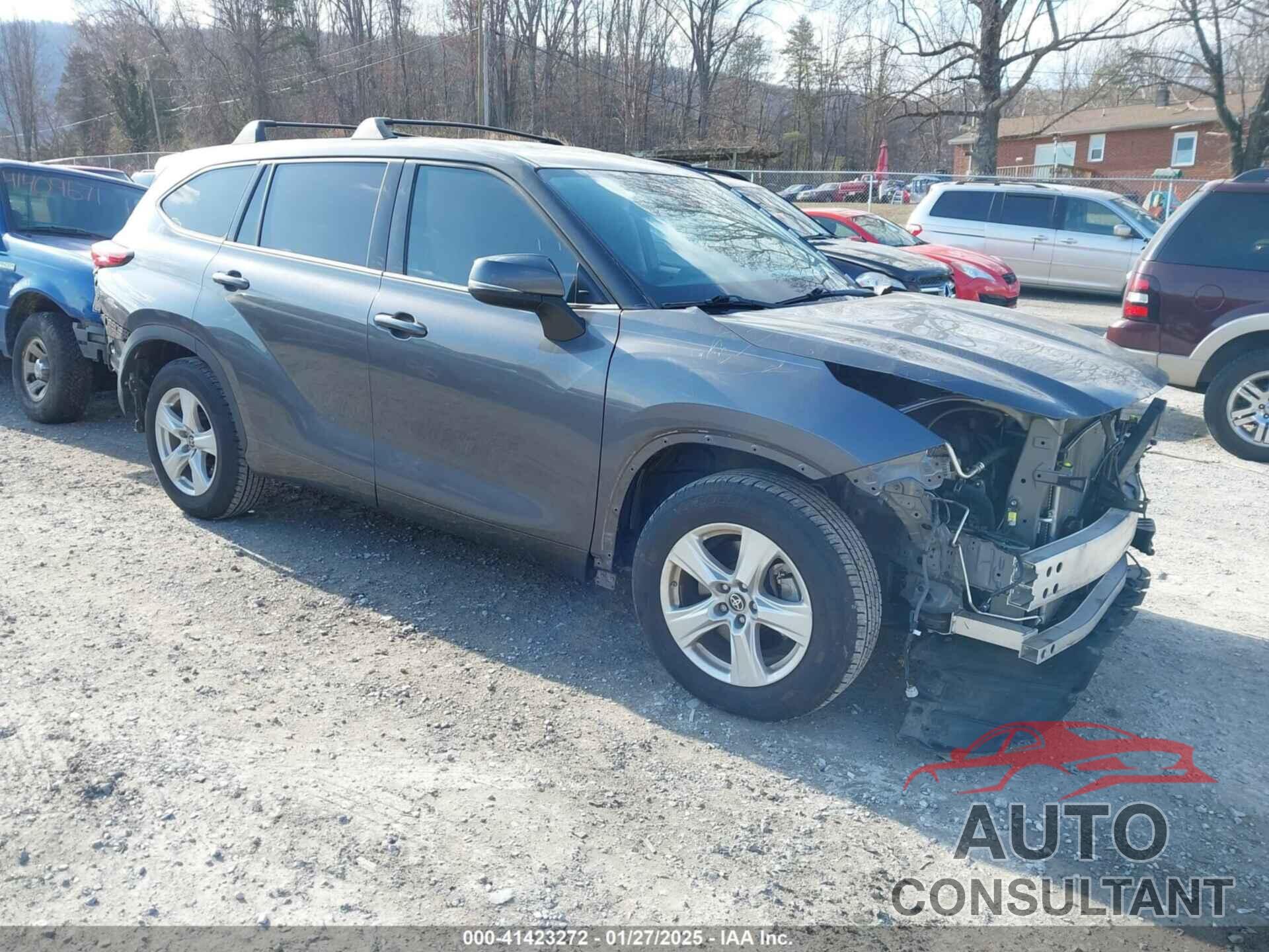 TOYOTA HIGHLANDER 2022 - 5TDCZRAH8NS547467