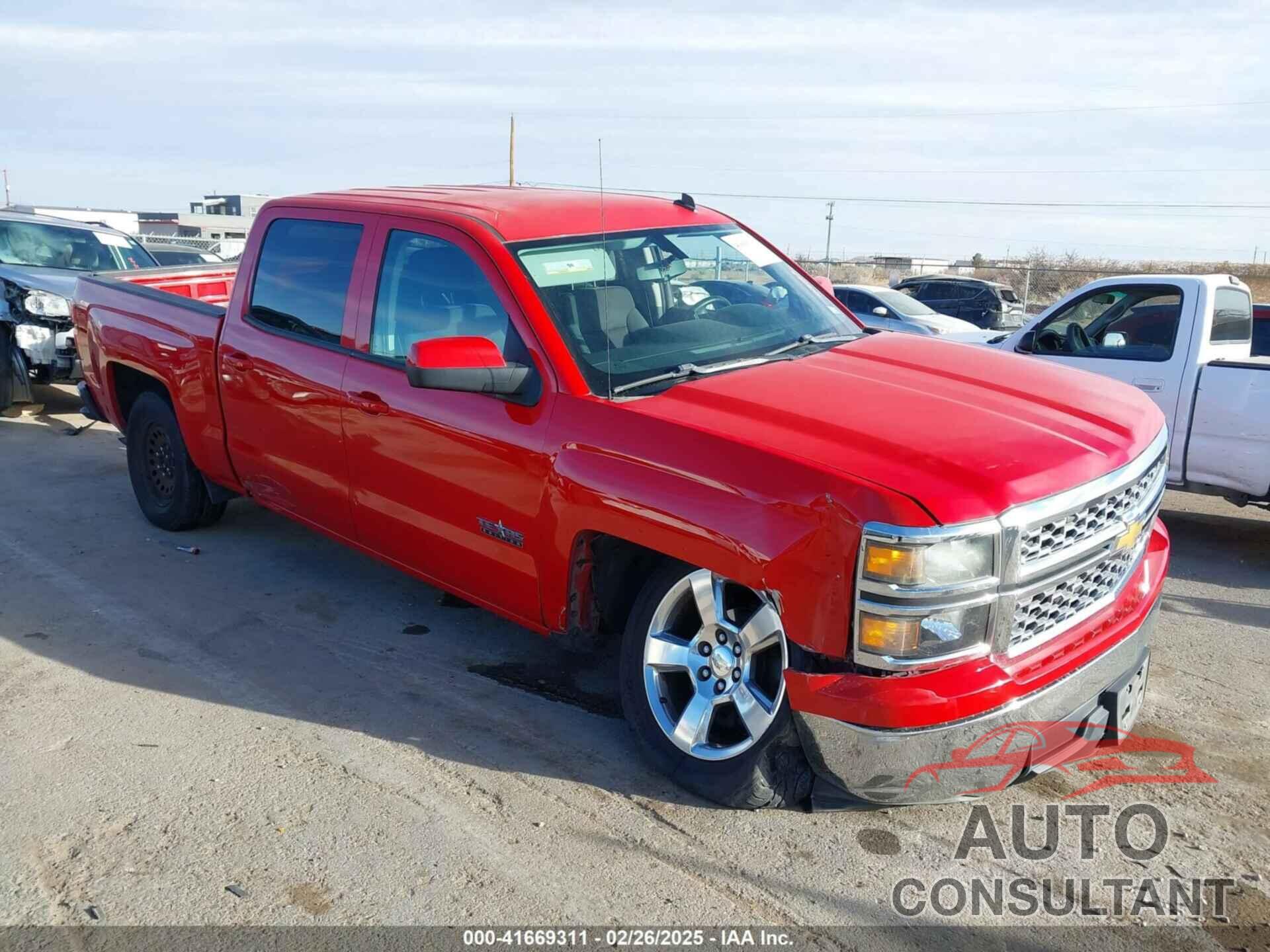 CHEVROLET SILVERADO 1500 2014 - 3GCPCREH2EG510197