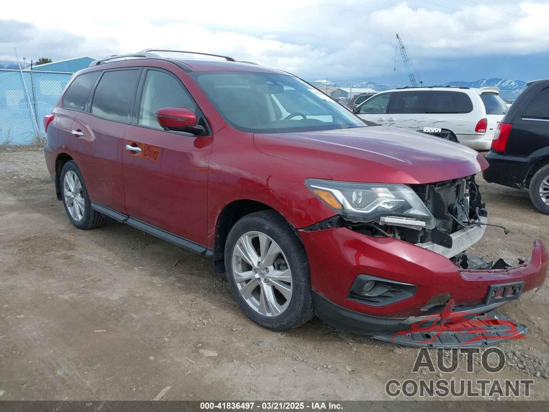 NISSAN PATHFINDER 2018 - 5N1DR2MM6JC657204
