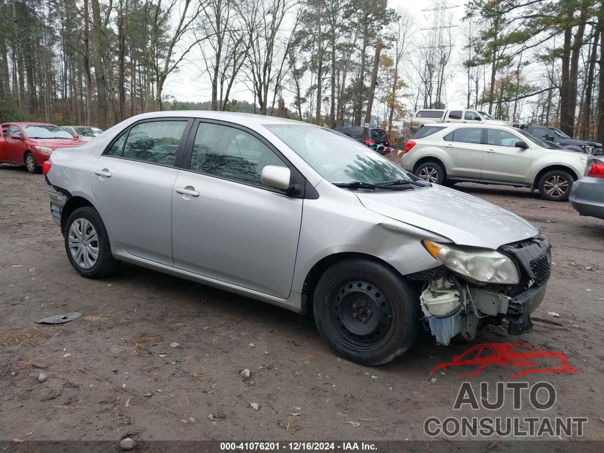 TOYOTA COROLLA 2009 - 1NXBU40E89Z076342