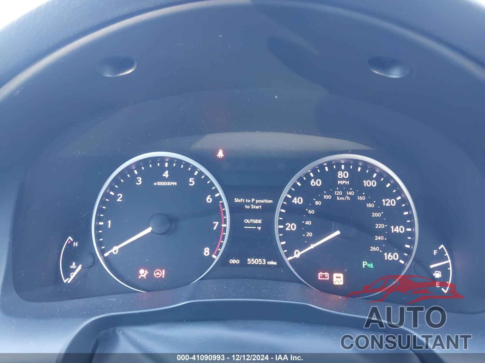 LEXUS ES 350 2013 - JTHBK1GG7D2029242