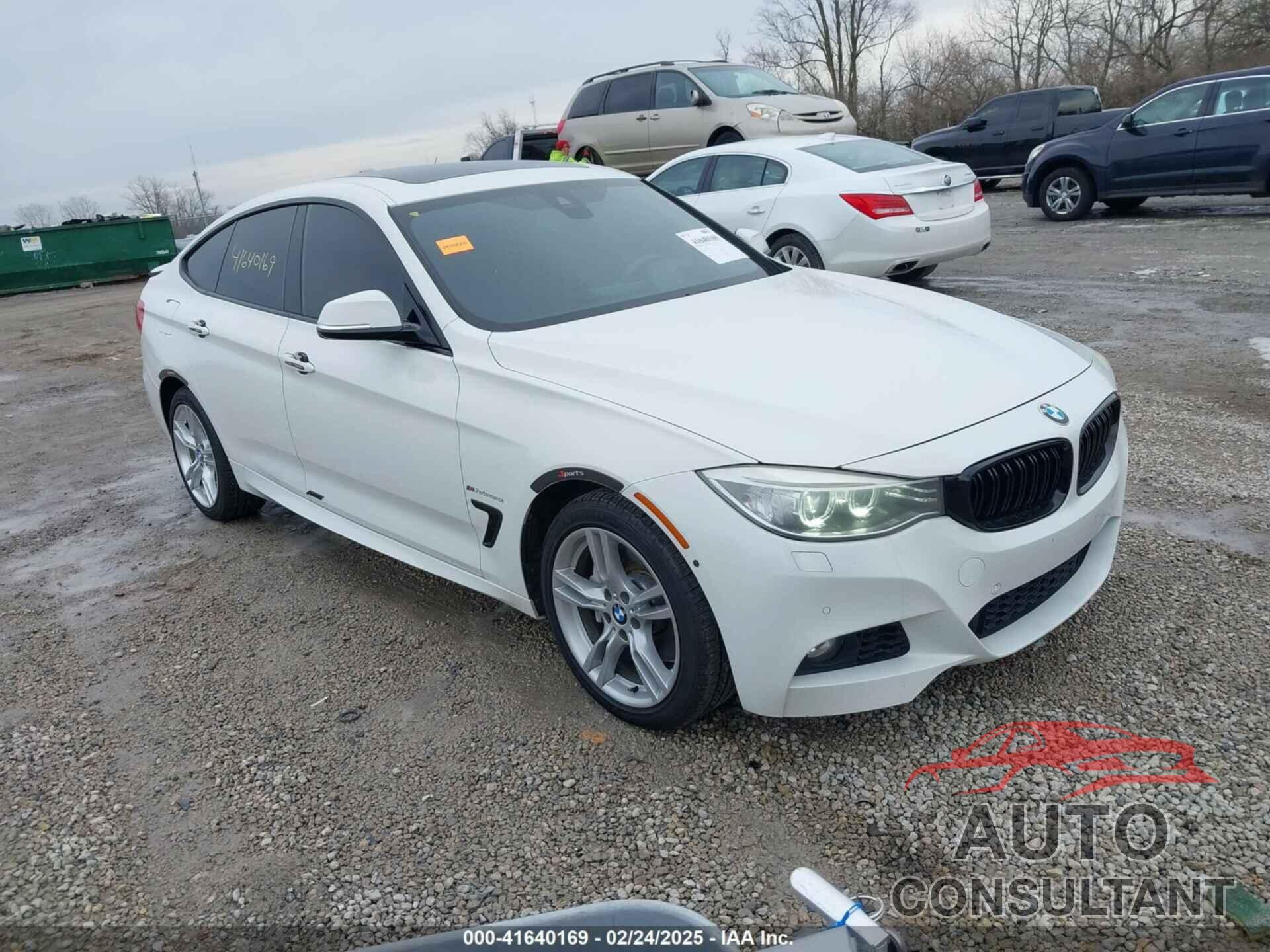 BMW 335I GRAN TURISMO 2015 - WBA3X9C57FD868791