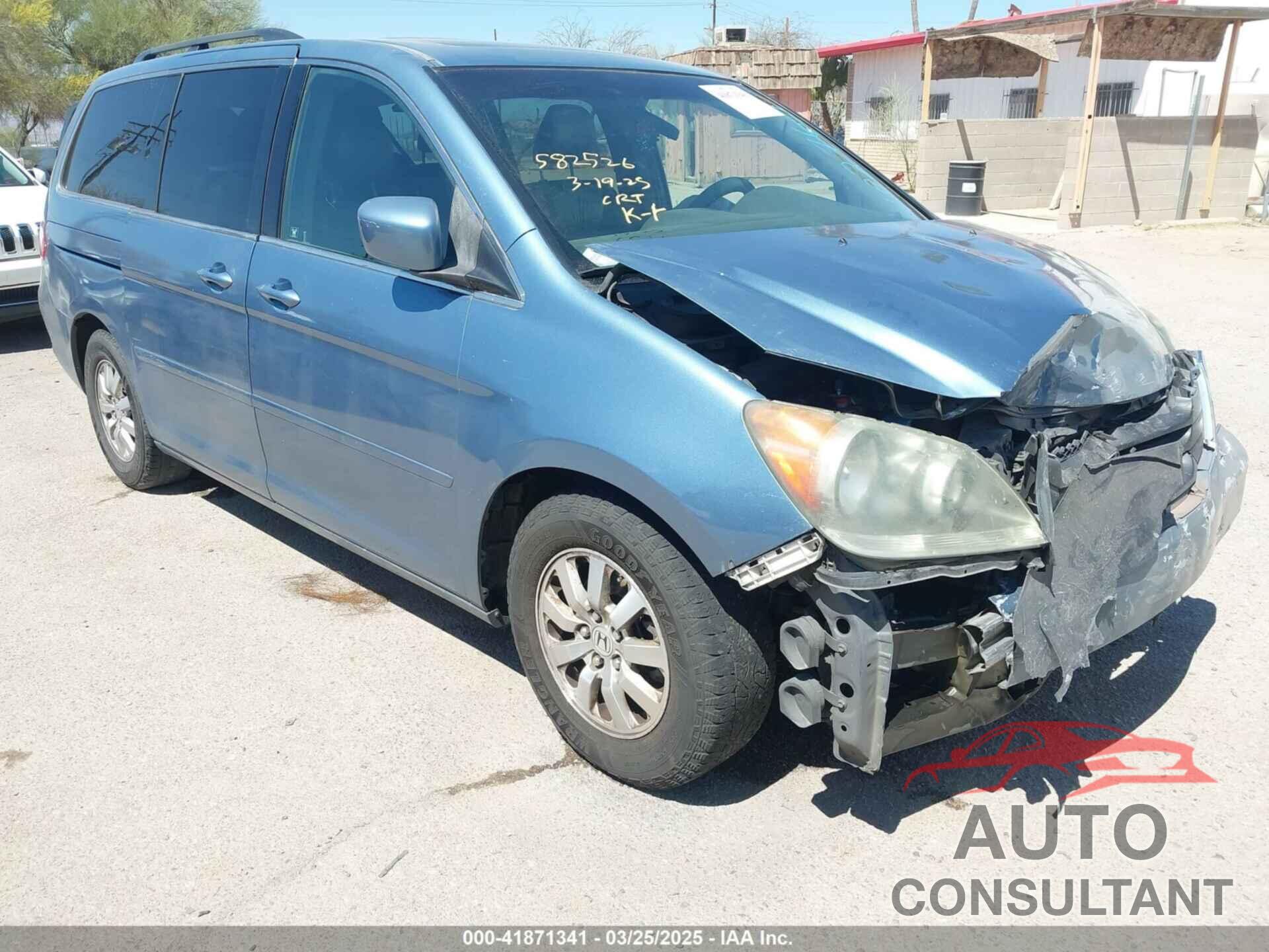 HONDA ODYSSEY 2010 - 5FNRL3H64AB102767