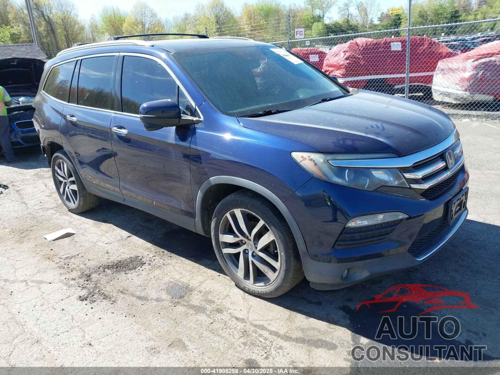 HONDA PILOT 2016 - 5FNYF6H92GB073650