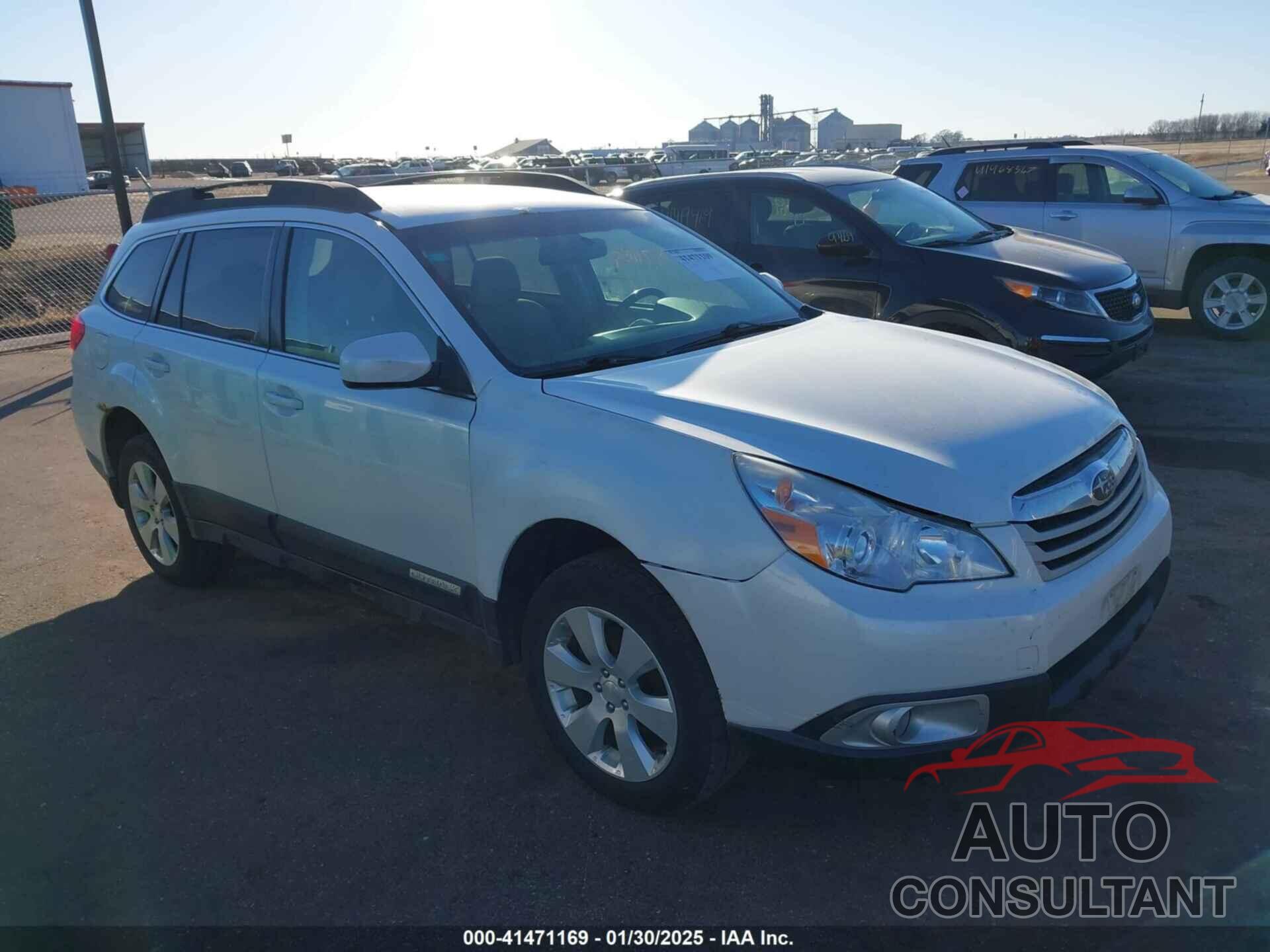 SUBARU OUTBACK 2011 - 4S4BRCCCXB3380726