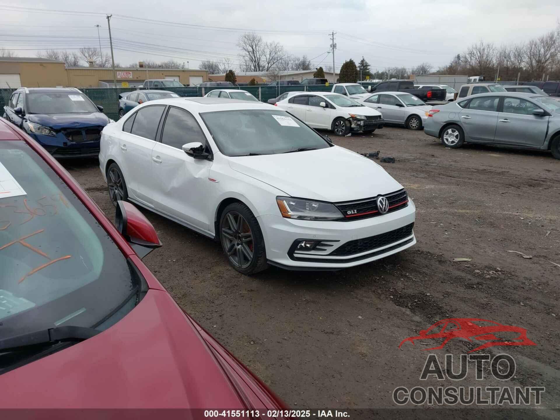 VOLKSWAGEN JETTA 2017 - 3VW4T7AJXHM341453