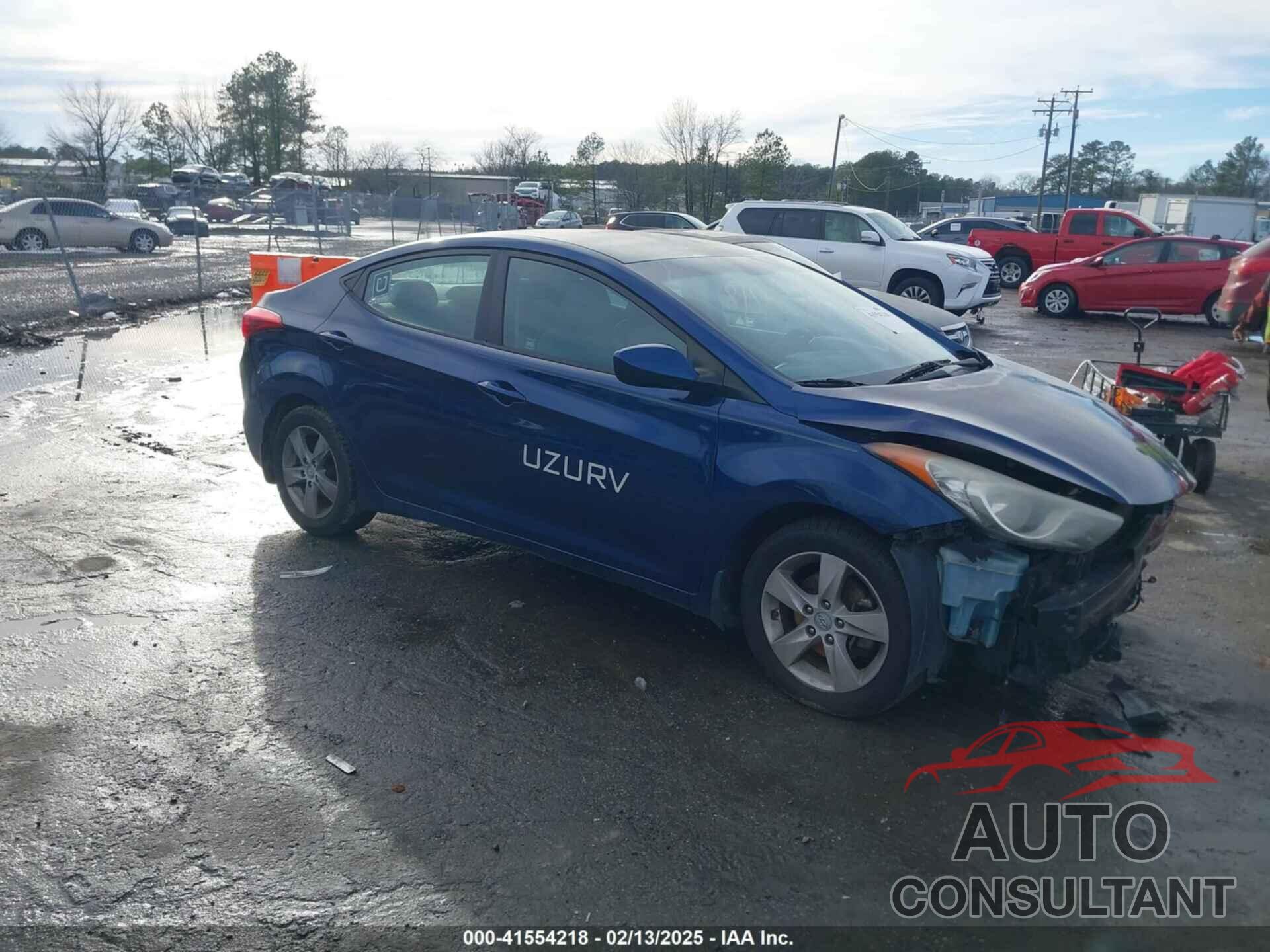 HYUNDAI ELANTRA 2013 - KMHDH4AEXDU706897