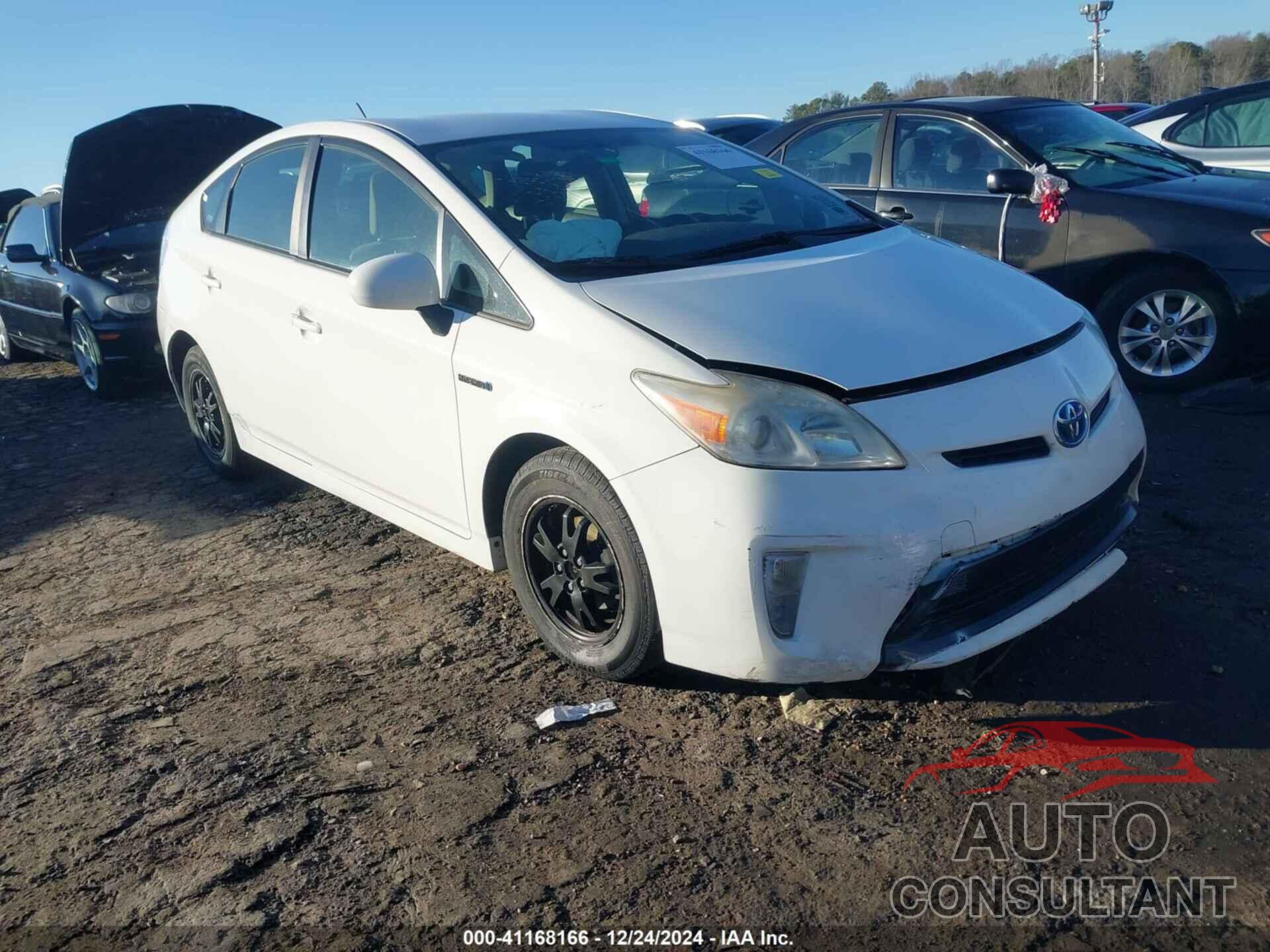 TOYOTA PRIUS 2013 - JTDKN3DU3D1641166