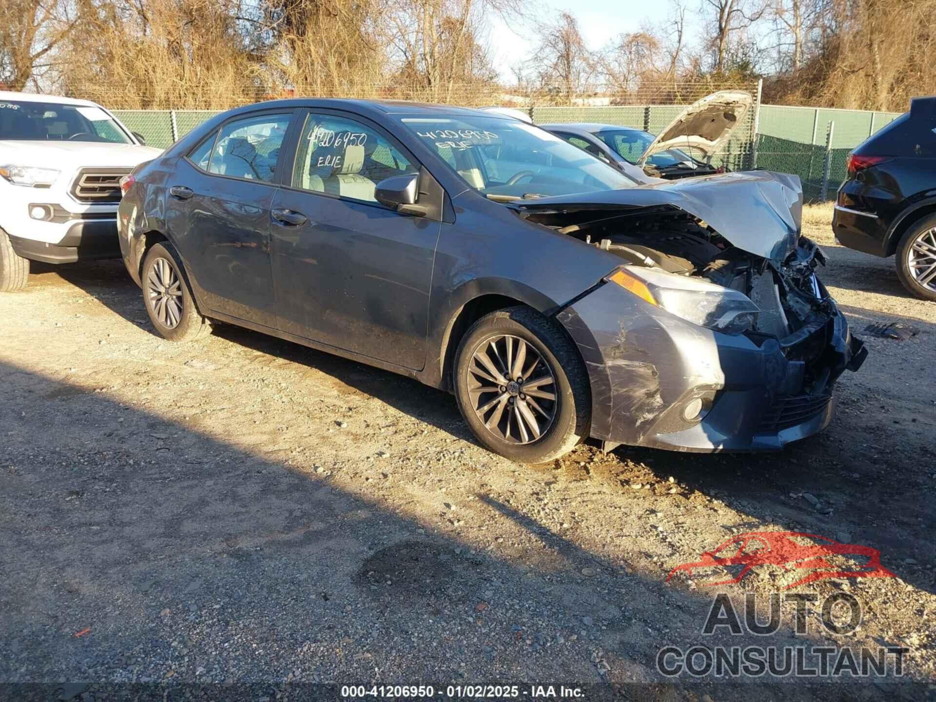 TOYOTA COROLLA 2015 - 2T1BURHEXFC266285