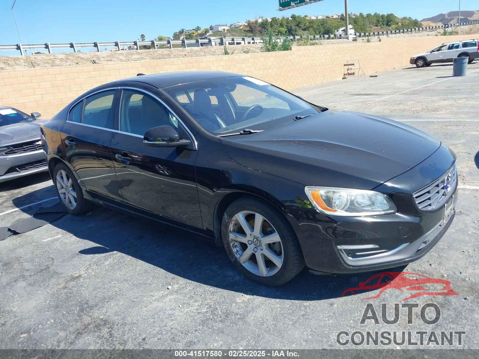 VOLVO S60 2016 - YV126MFK5G2392022