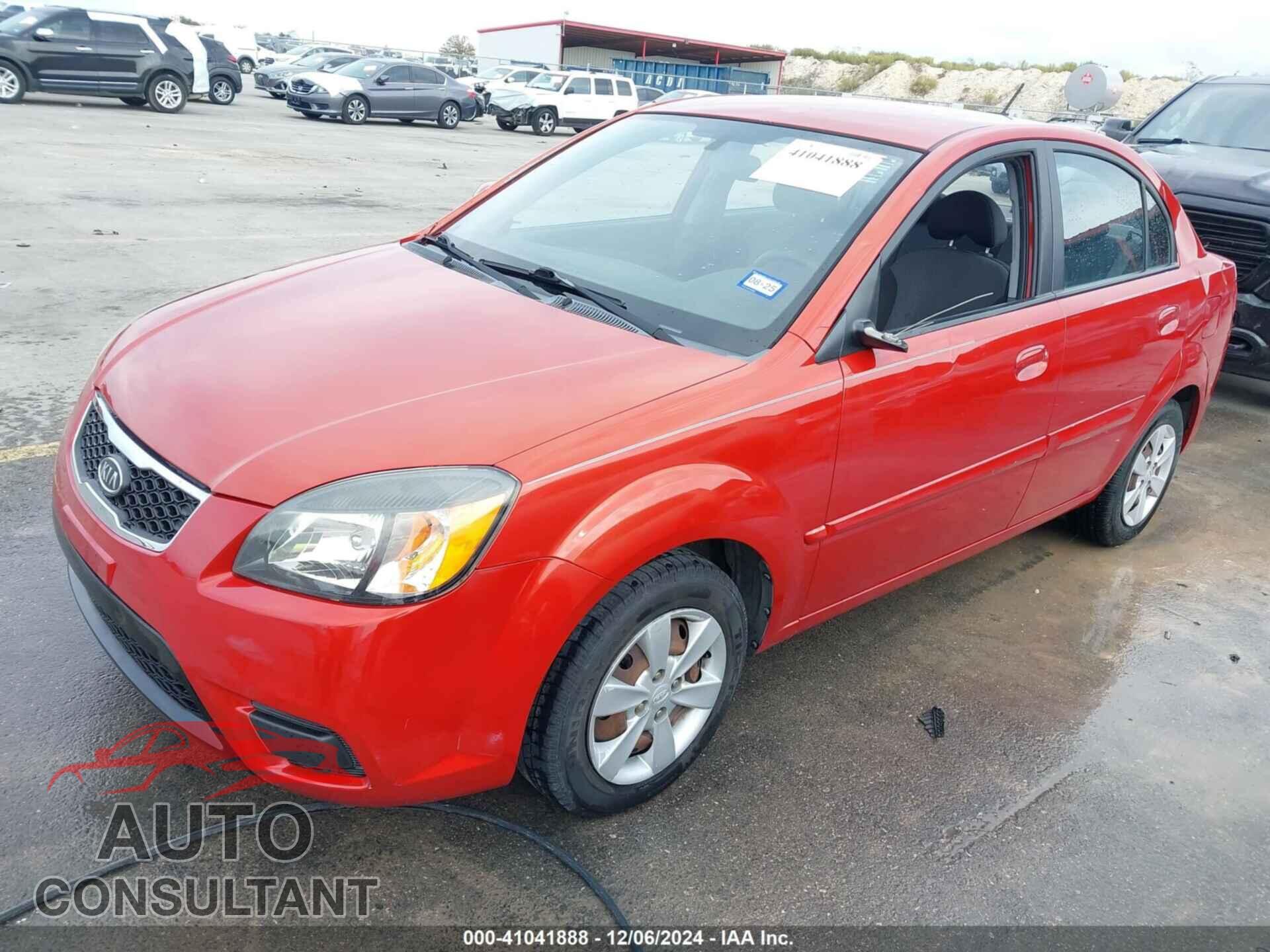 KIA RIO 2011 - KNADH4A35B6748508