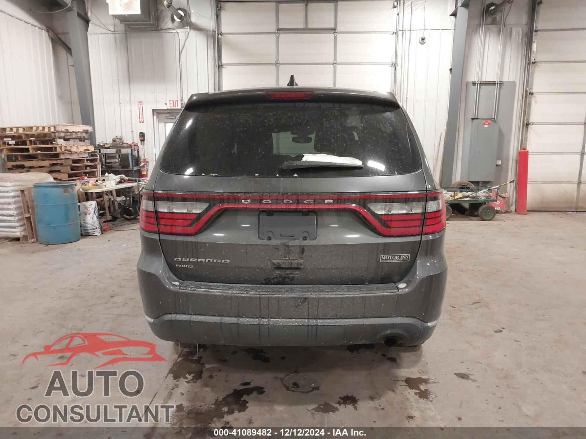 DODGE DURANGO 2017 - 1C4RDJAG1HC766424