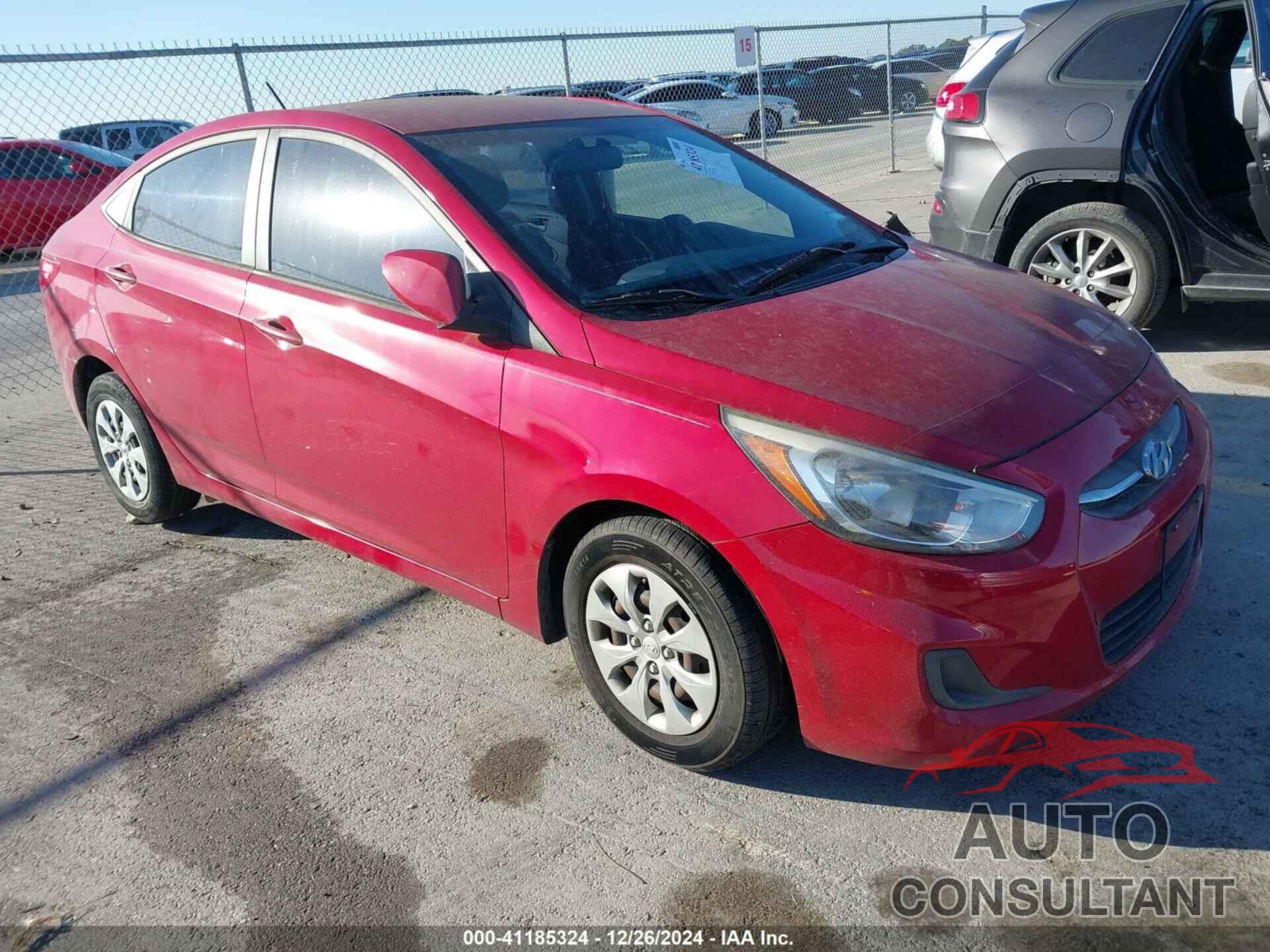 HYUNDAI ACCENT 2016 - KMHCT4AE1GU116943