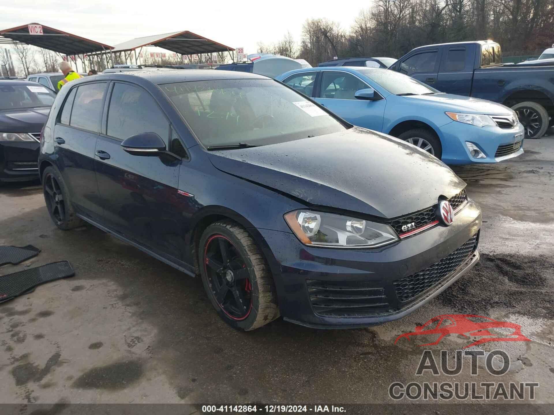 VOLKSWAGEN GOLF GTI 2016 - 3VW5T7AUXGM044020