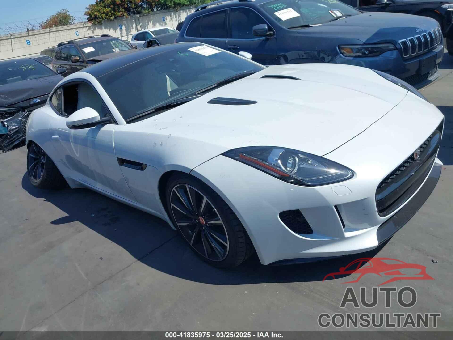 JAGUAR F-TYPE 2016 - SAJWA6ATXG8K29429