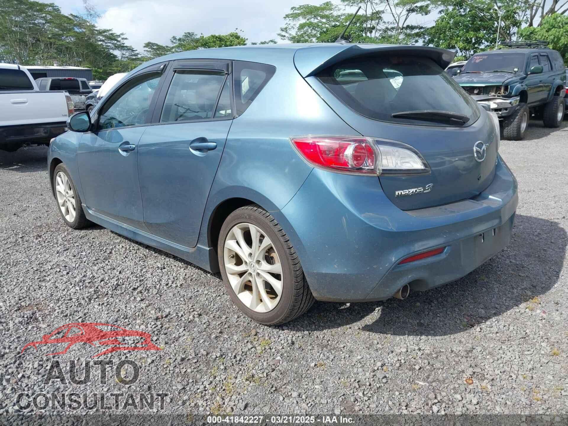 MAZDA MAZDA3 2011 - JM1BL1K57B1394723