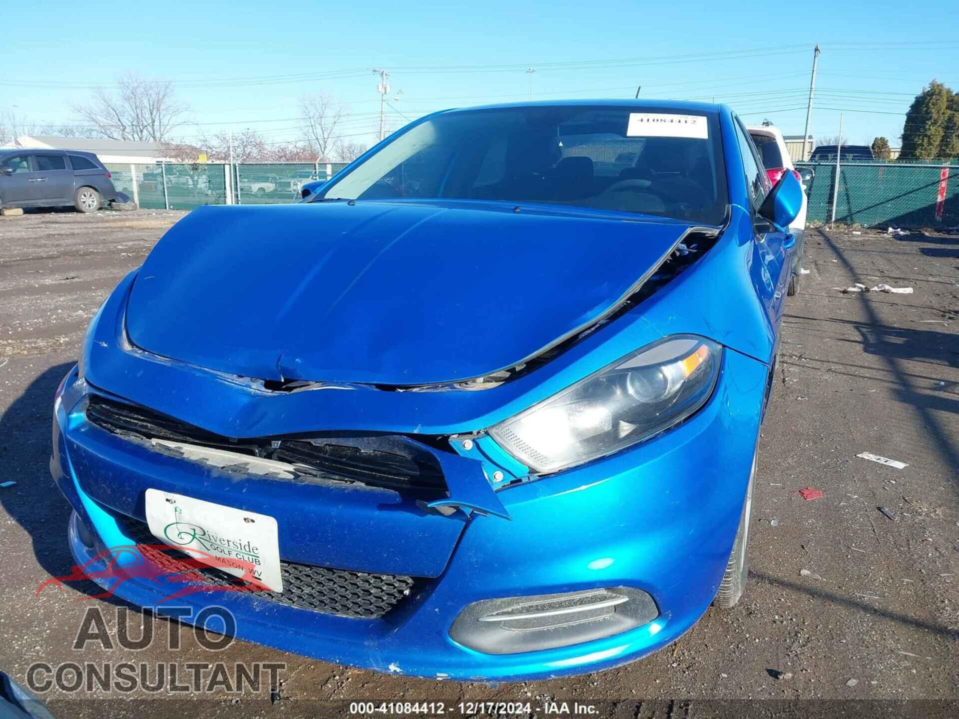 DODGE DART 2015 - 1C3CDFBB5FD201367