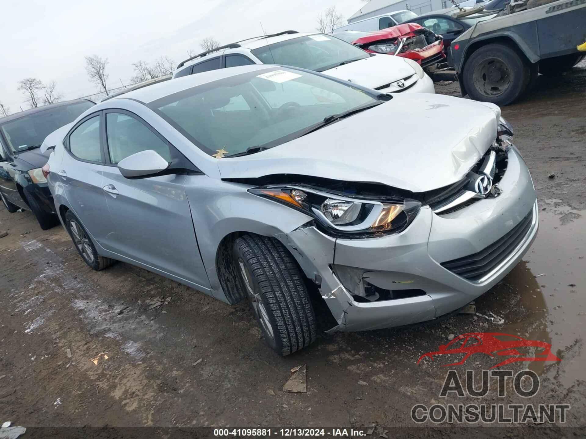 HYUNDAI ELANTRA 2014 - 5NPDH4AE9EH512135