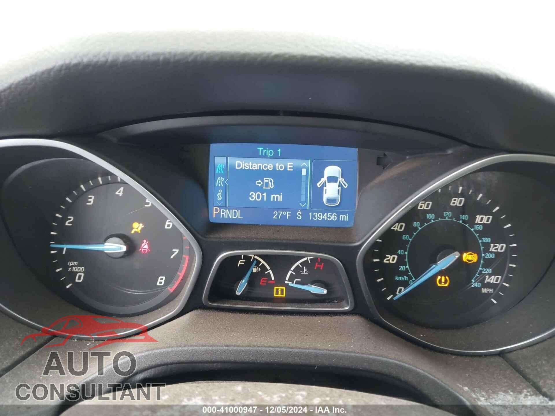 FORD FOCUS 2013 - 1FADP3F28DL337355