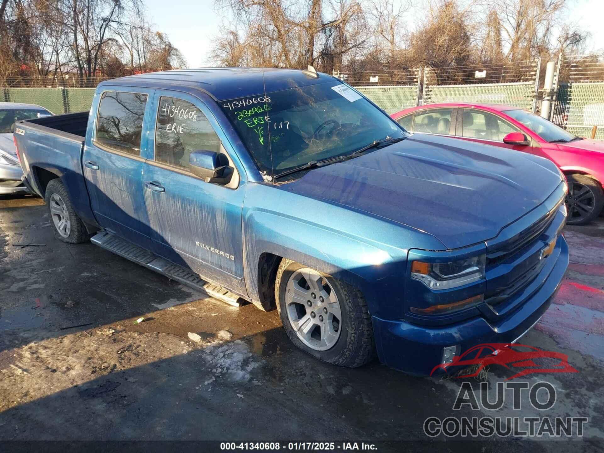 CHEVROLET SILVERADO 1500 2017 - 3GCUKREC2HG271684