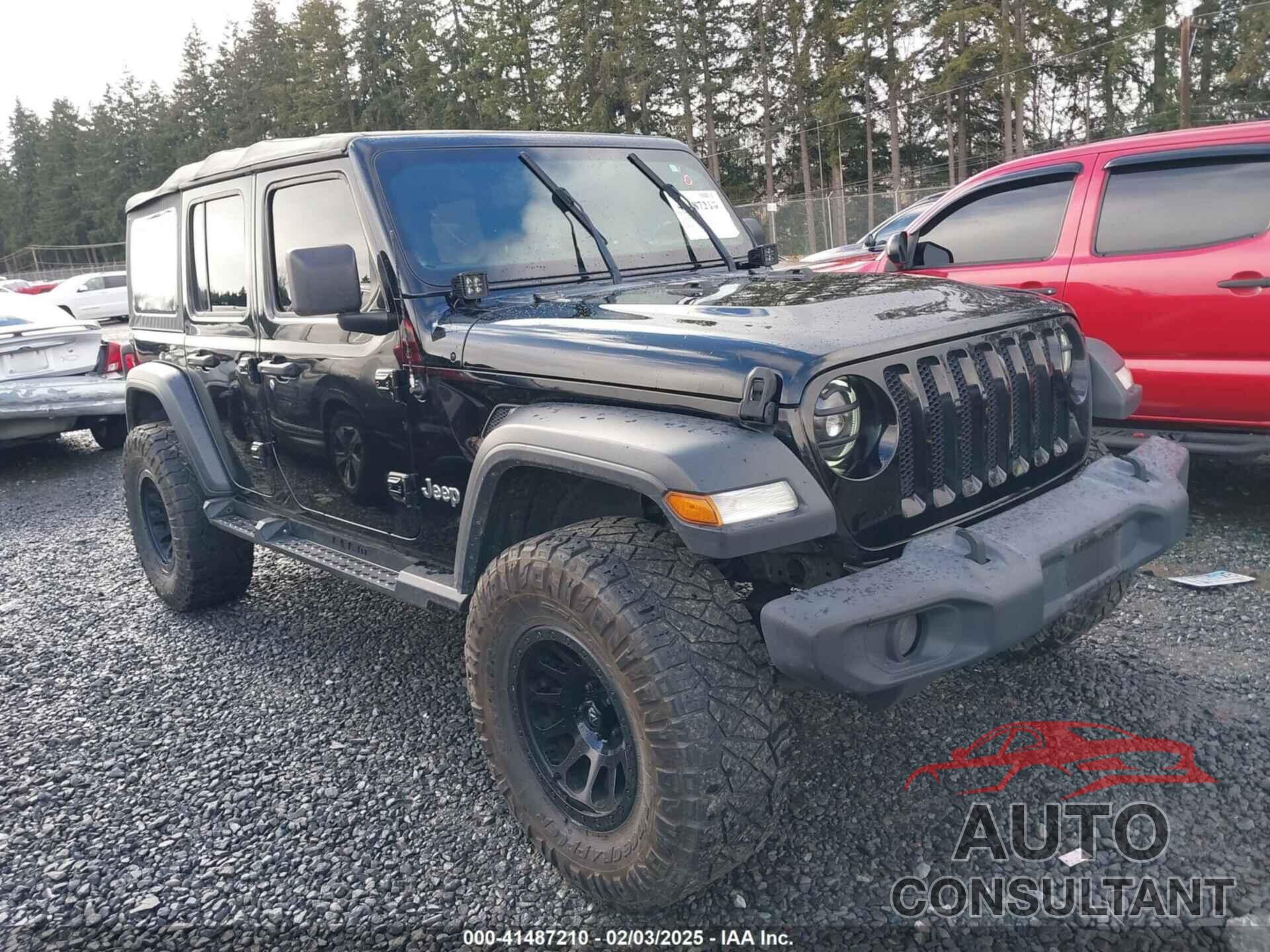 JEEP WRANGLER UNLIMITED 2018 - 1C4HJXDG9JW152387