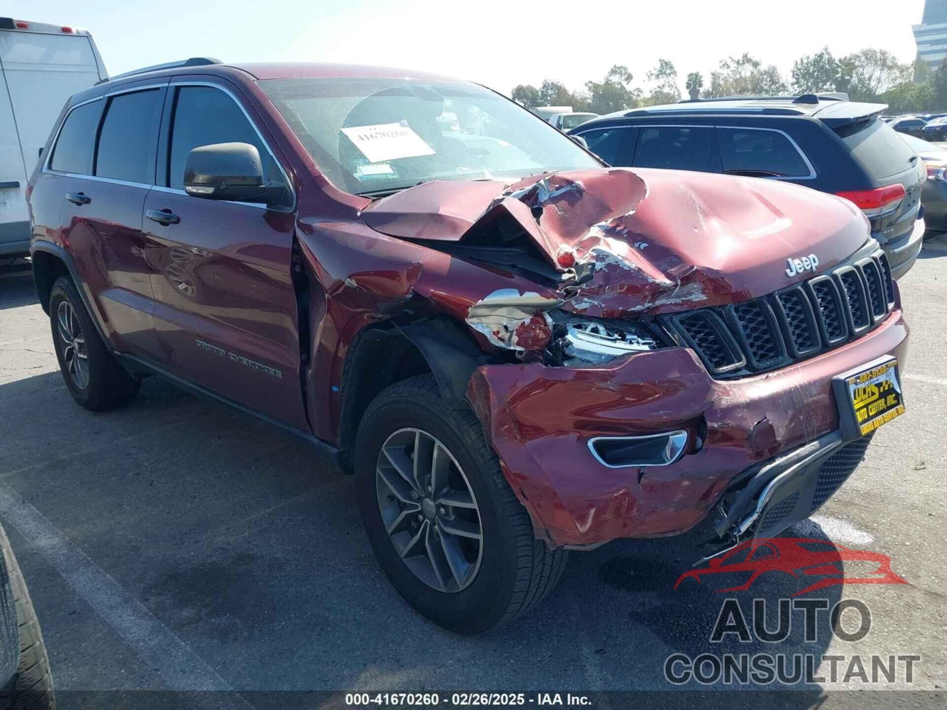 JEEP GRAND CHEROKEE 2018 - 1C4RJEBG5JC429498