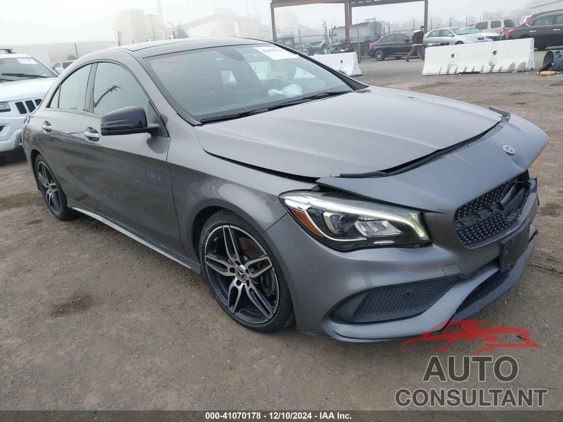 MERCEDES-BENZ CLA 250 2018 - WDDSJ4EB5JN694749