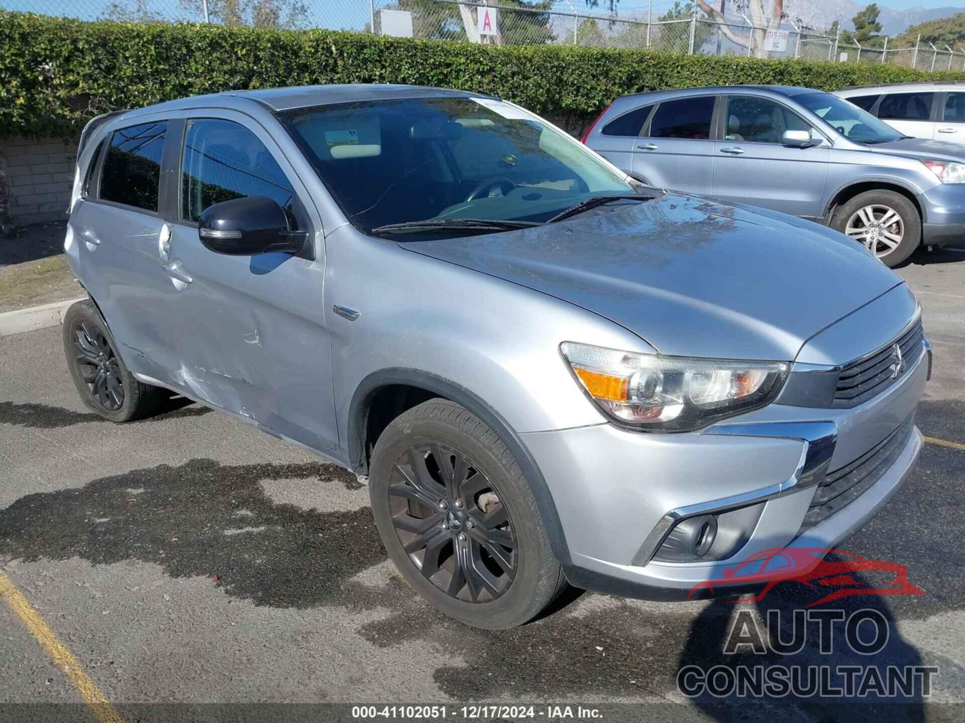 MITSUBISHI OUTLANDER SPORT 2017 - JA4AP3AU7HZ043108