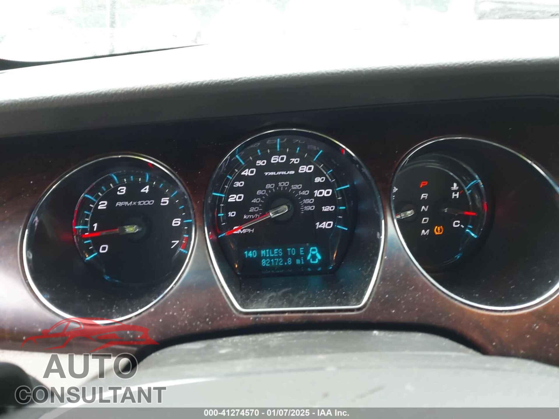 FORD TAURUS 2012 - 1FAHP2EW3CG126748