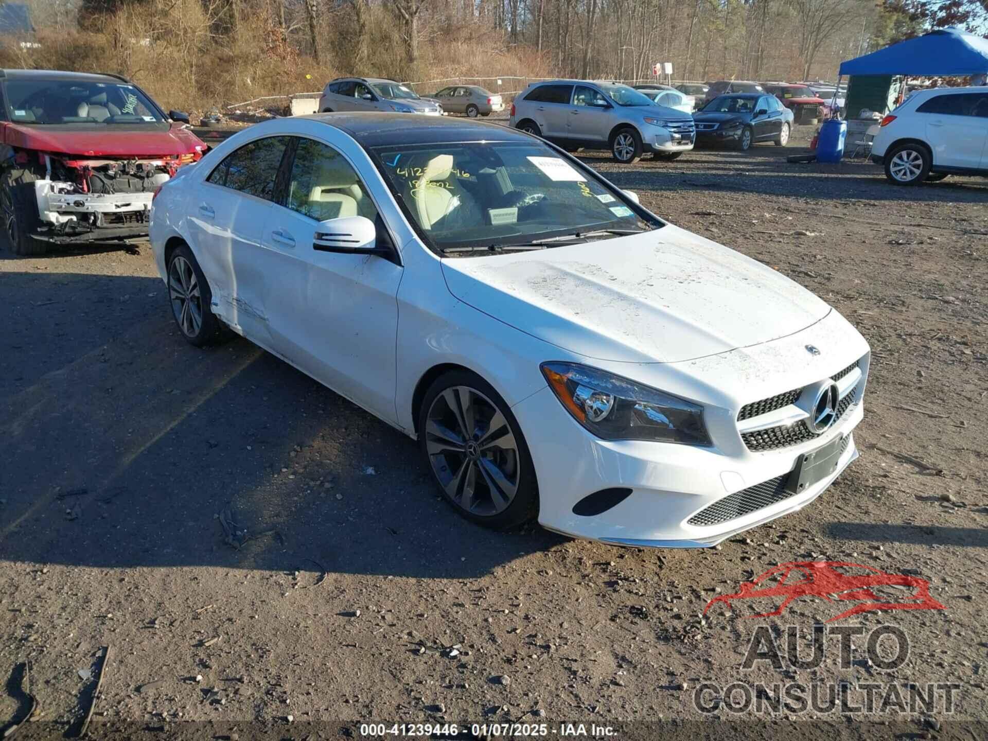 MERCEDES-BENZ CLA 250 2018 - WDDSJ4GB3JN647443