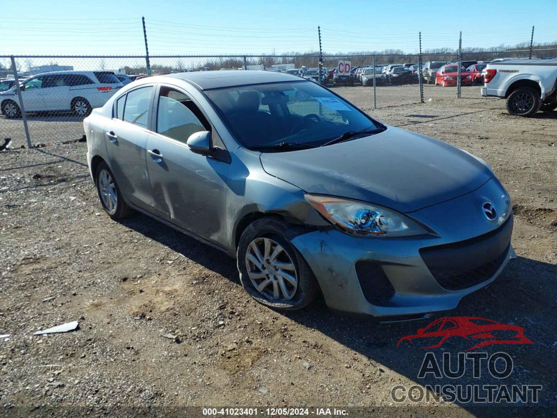 MAZDA MAZDA3 2012 - JM1BL1V74C1655112