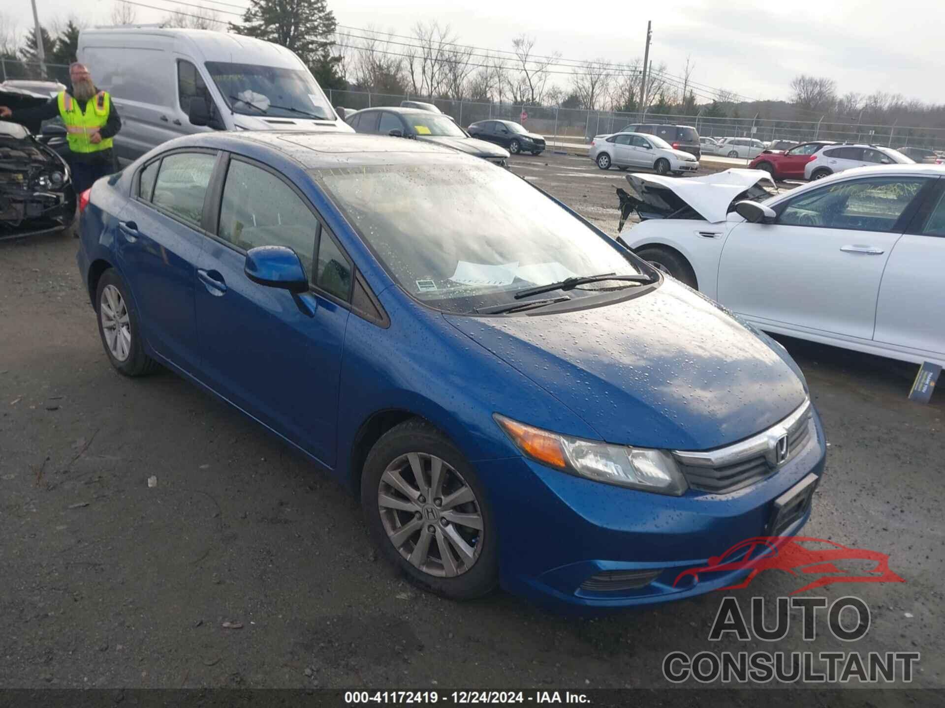 HONDA CIVIC 2012 - 2HGFB2F87CH546583