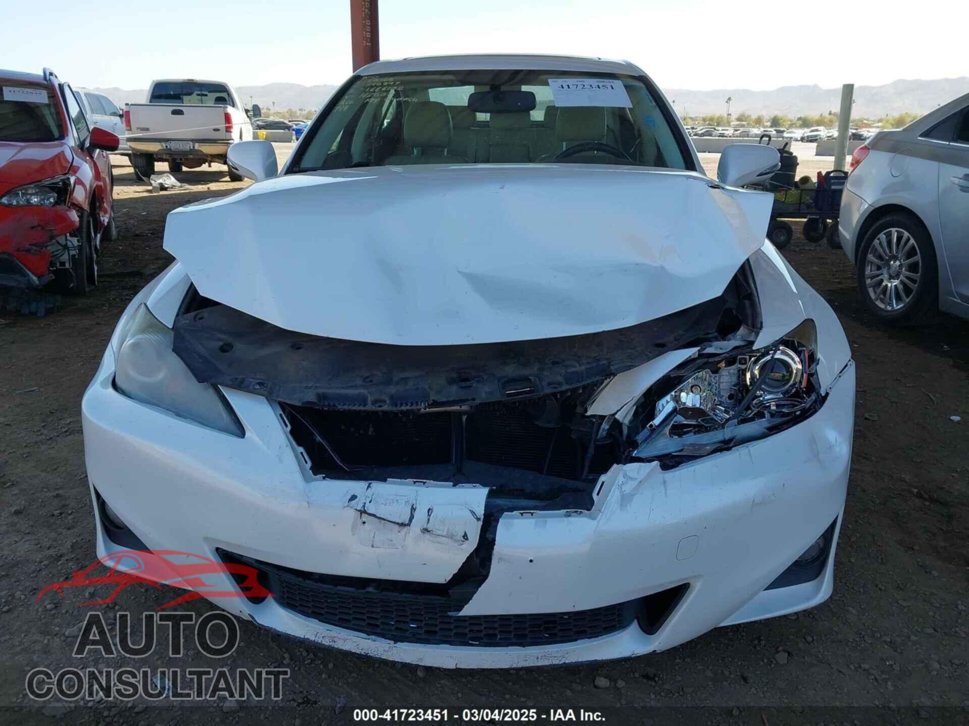 LEXUS IS 250 2012 - JTHBF5C28C5182537