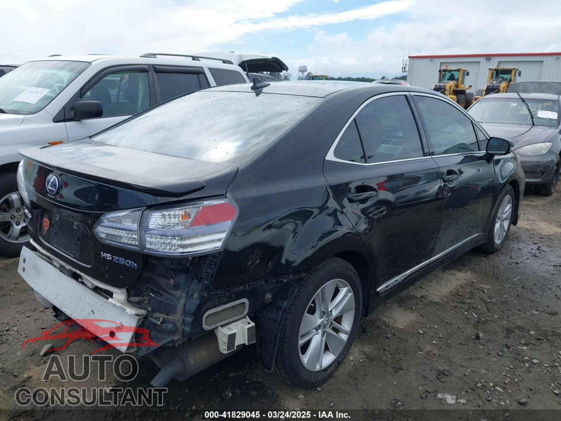 LEXUS HS 250H 2010 - JTHBB1BAXA2011199