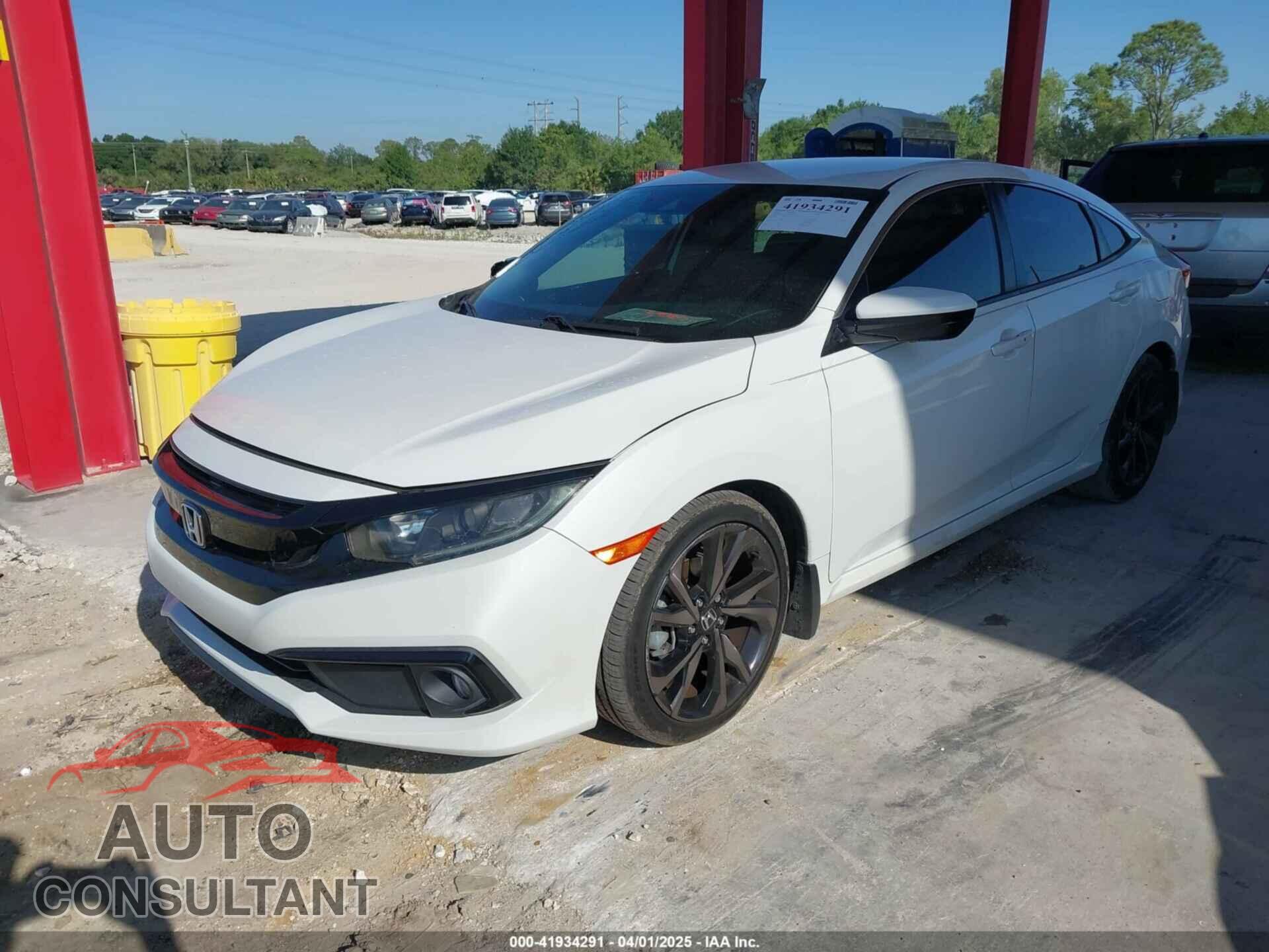 HONDA CIVIC 2019 - 2HGFC2F83KH509185