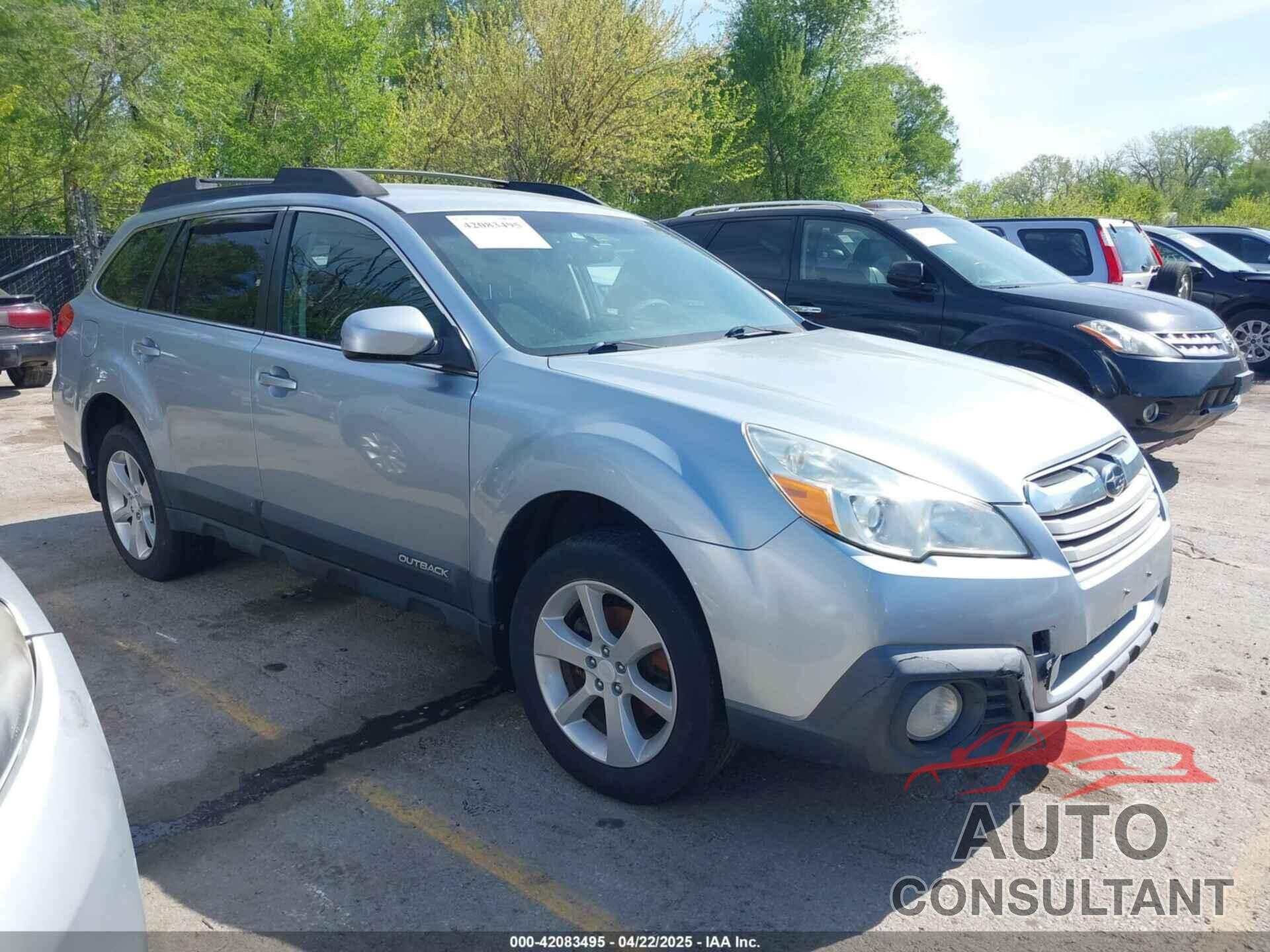 SUBARU OUTBACK 2013 - 4S4BRBCC7D1314983