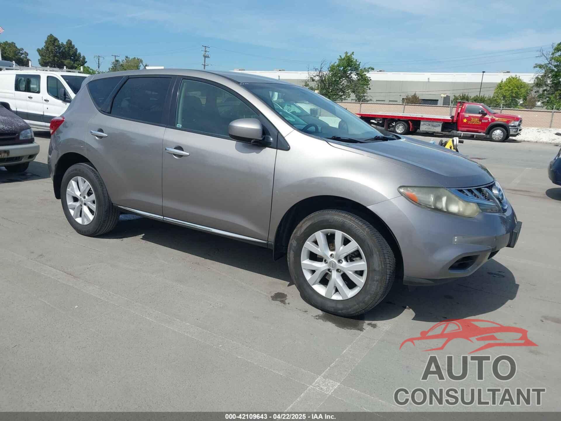 NISSAN MURANO 2012 - JN8AZ1MU3CW101889