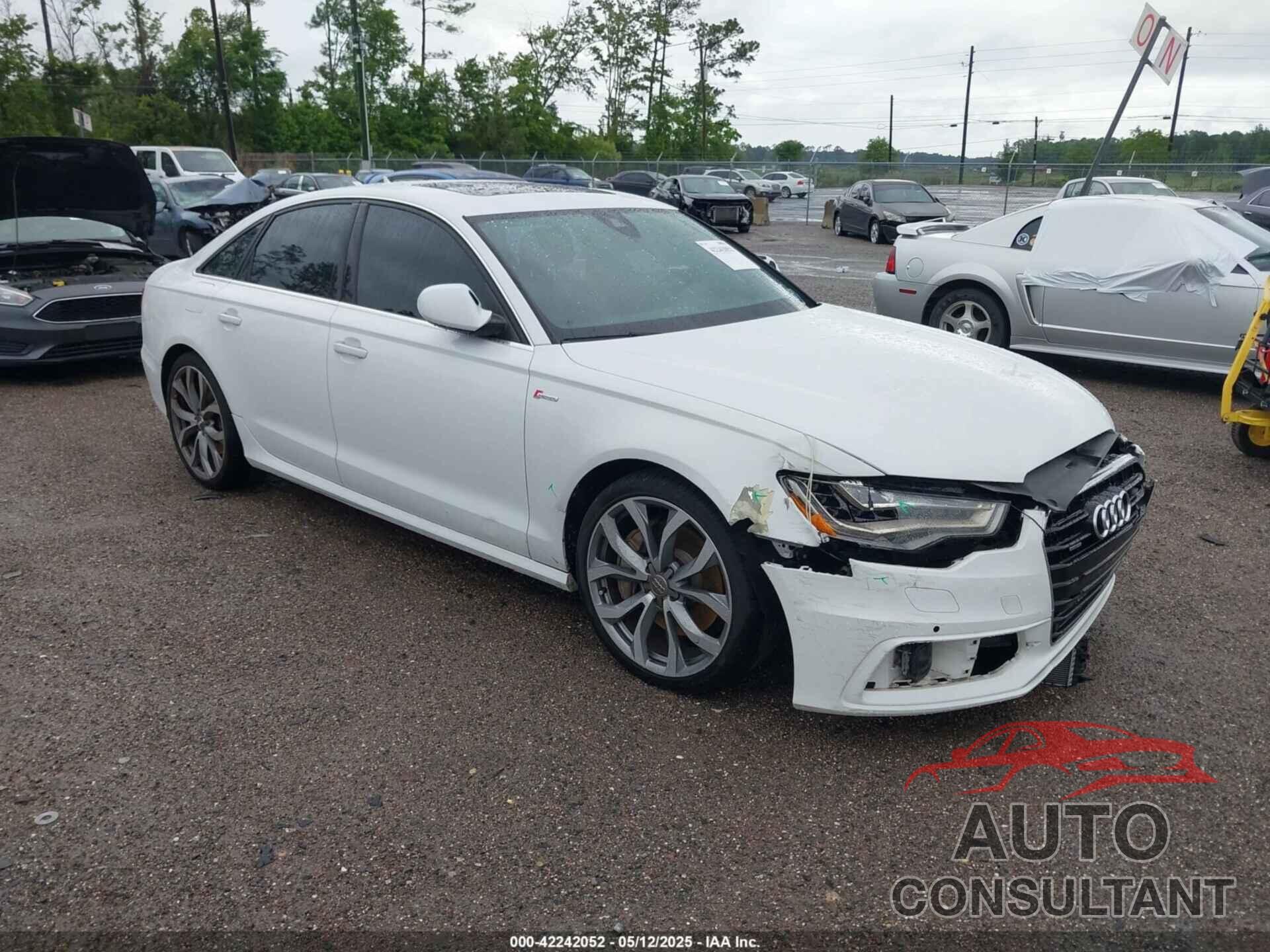 AUDI A6 2013 - WAUHGAFC2DN153202
