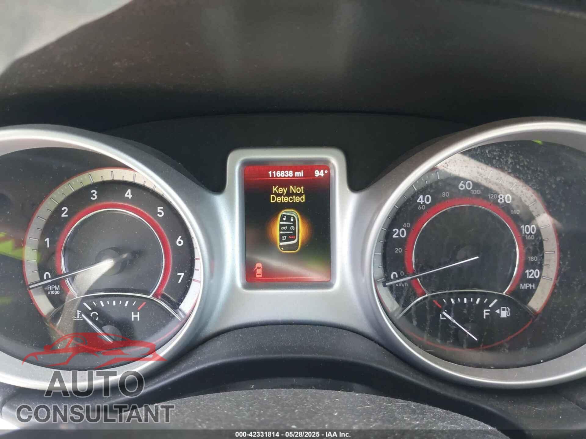 DODGE JOURNEY 2015 - 3C4PDCBG8FT697038