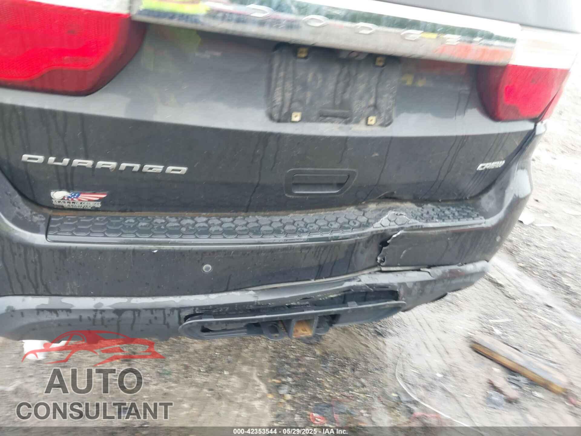DODGE DURANGO 2011 - 1D4RD4GG2BC598294