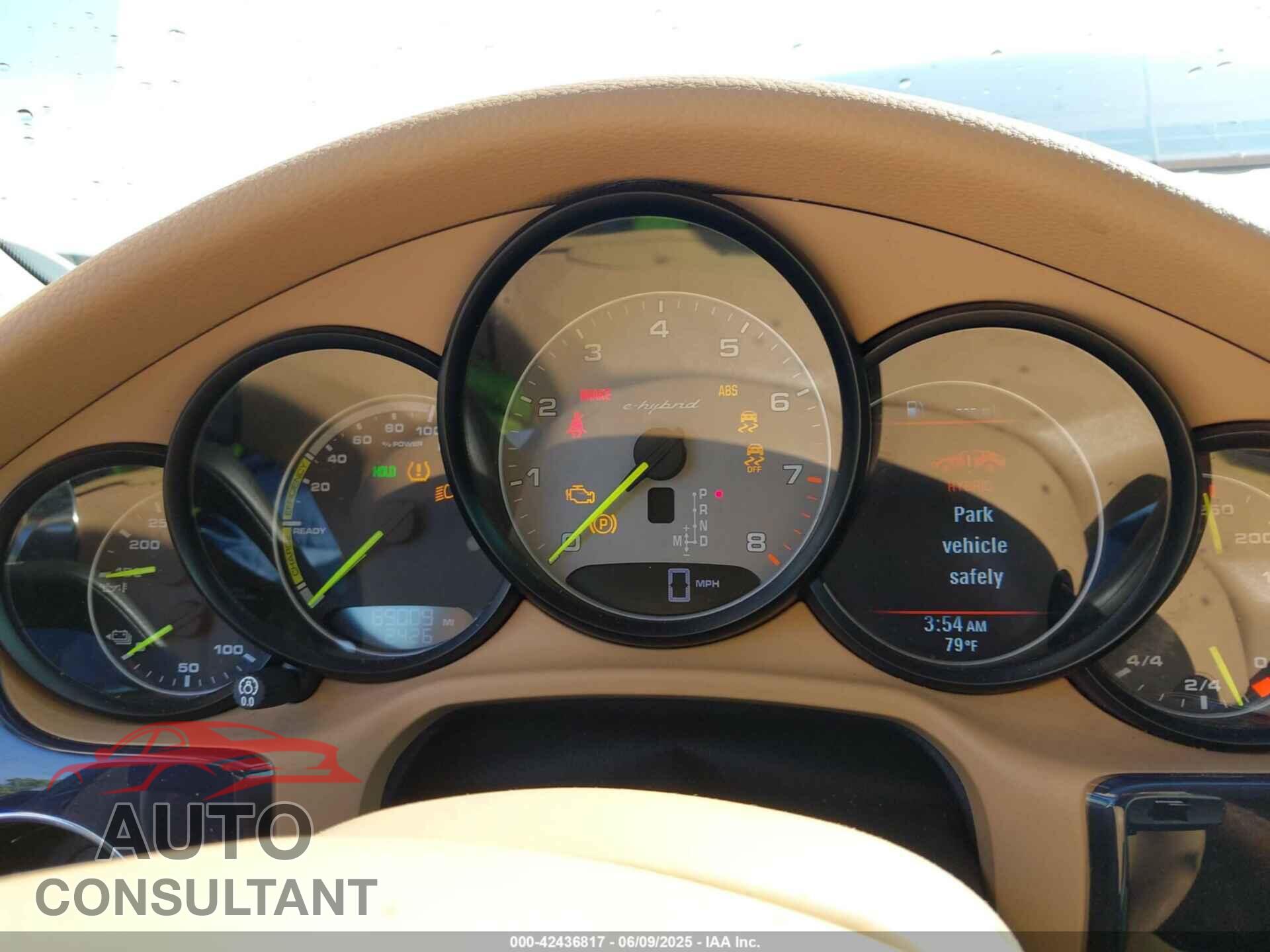 PORSCHE PANAMERA E-HYBRID 2014 - WP0AD2A76EL044591